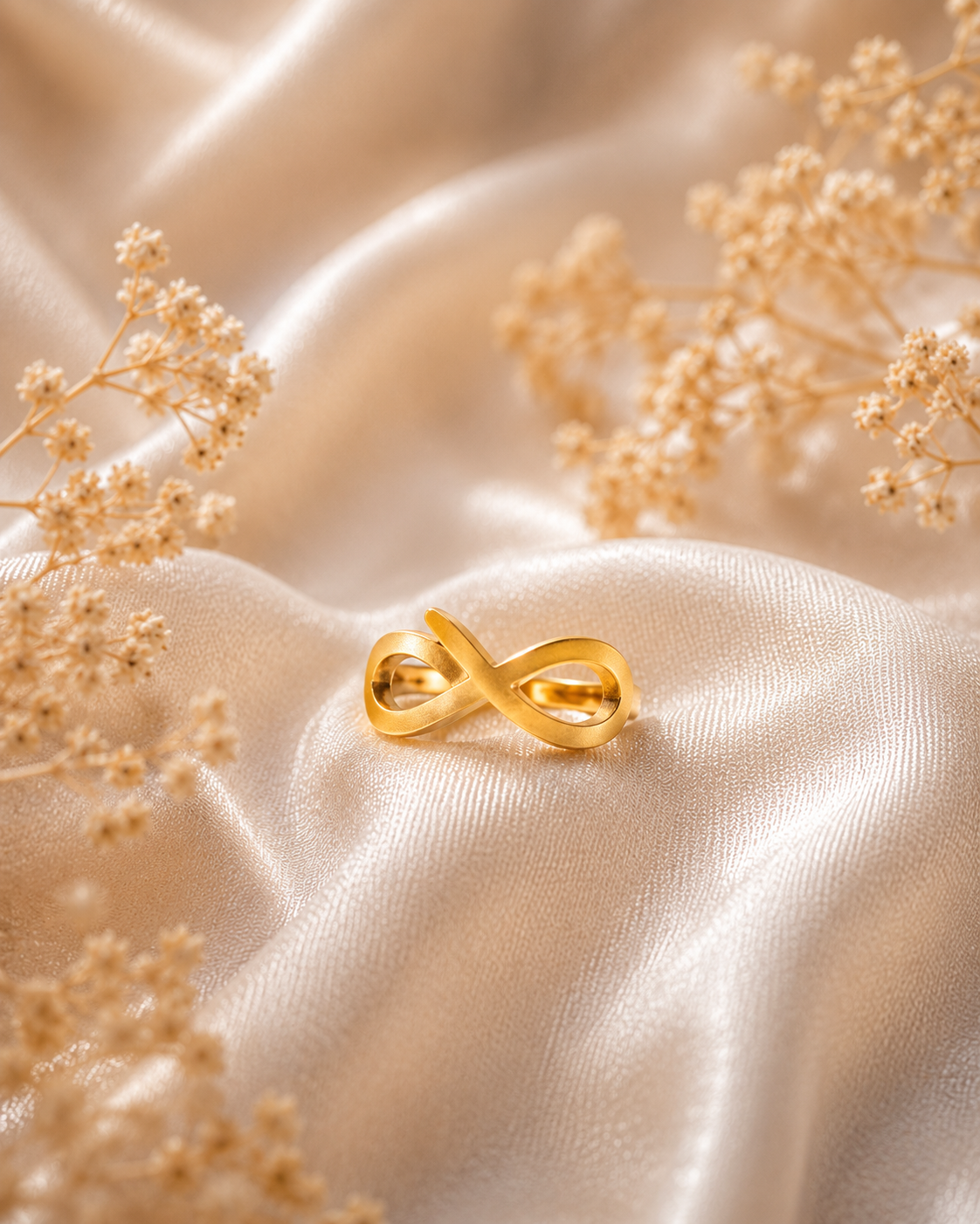 Anti Tarnish Infinity Ring for Women
