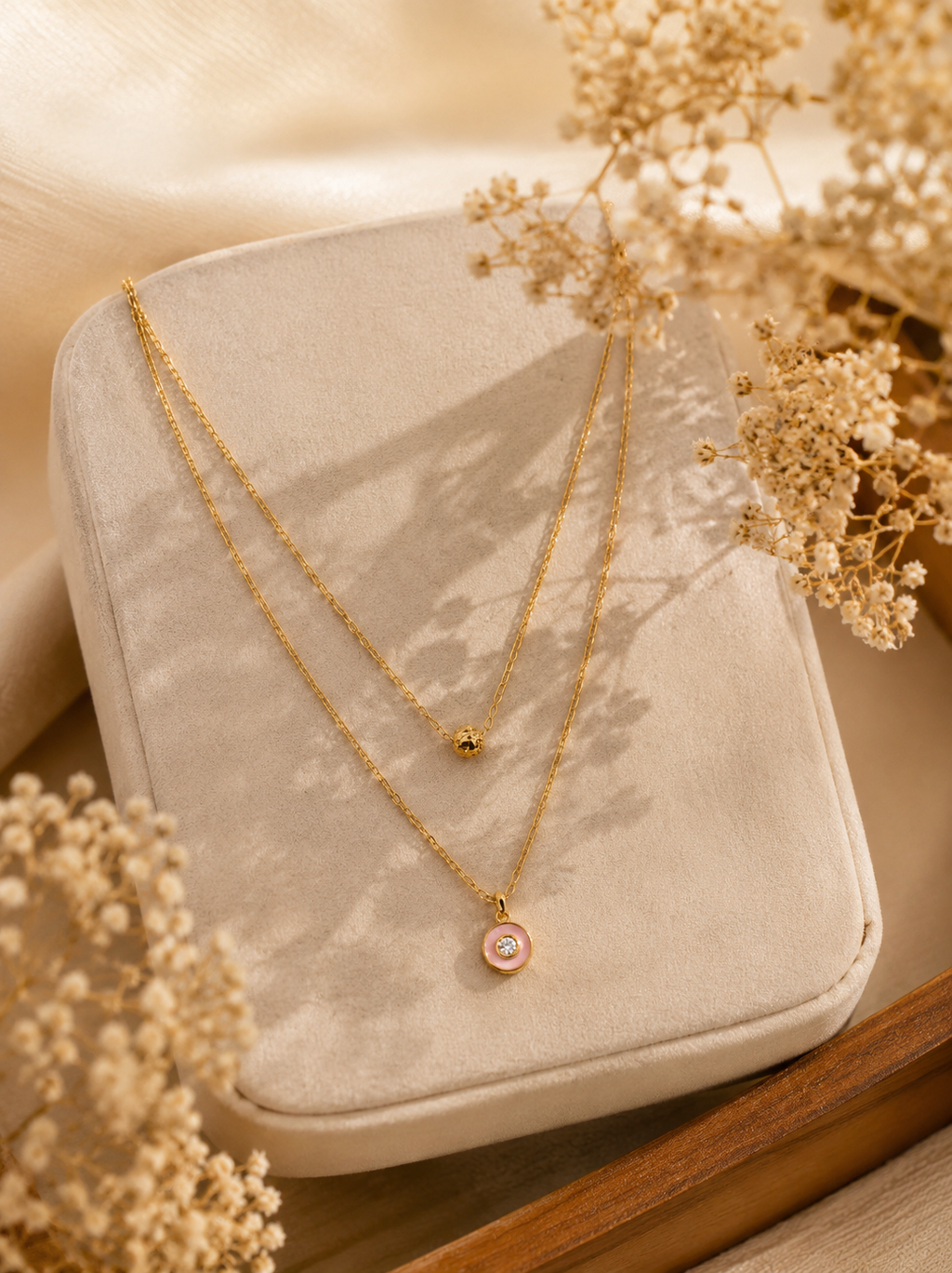 Anti Tarnish Double Layered Chain for Women